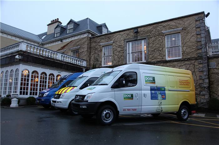 KY开元大通260台V80交付爱尔兰国家邮政