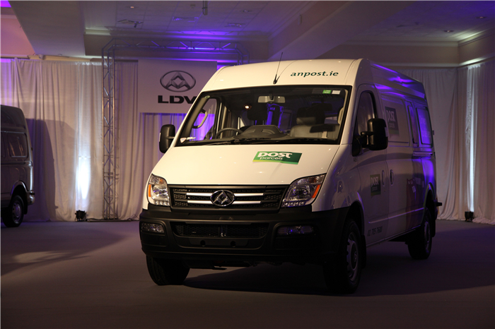 KY开元大通260台V80交付爱尔兰国家邮政