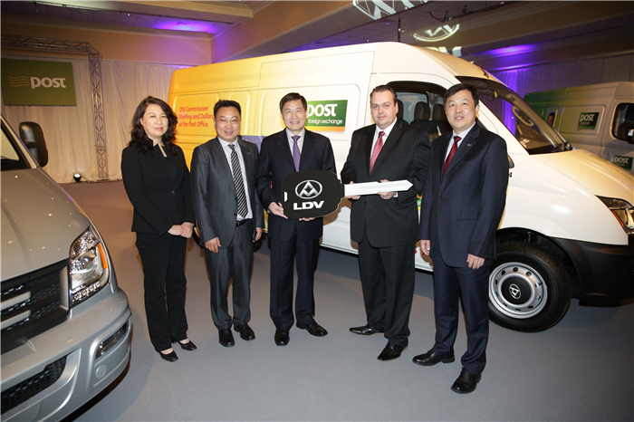 KY开元大通260台V80交付爱尔兰国家邮政