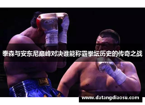 泰森与安东尼巅峰对决谁能称霸拳坛历史的传奇之战